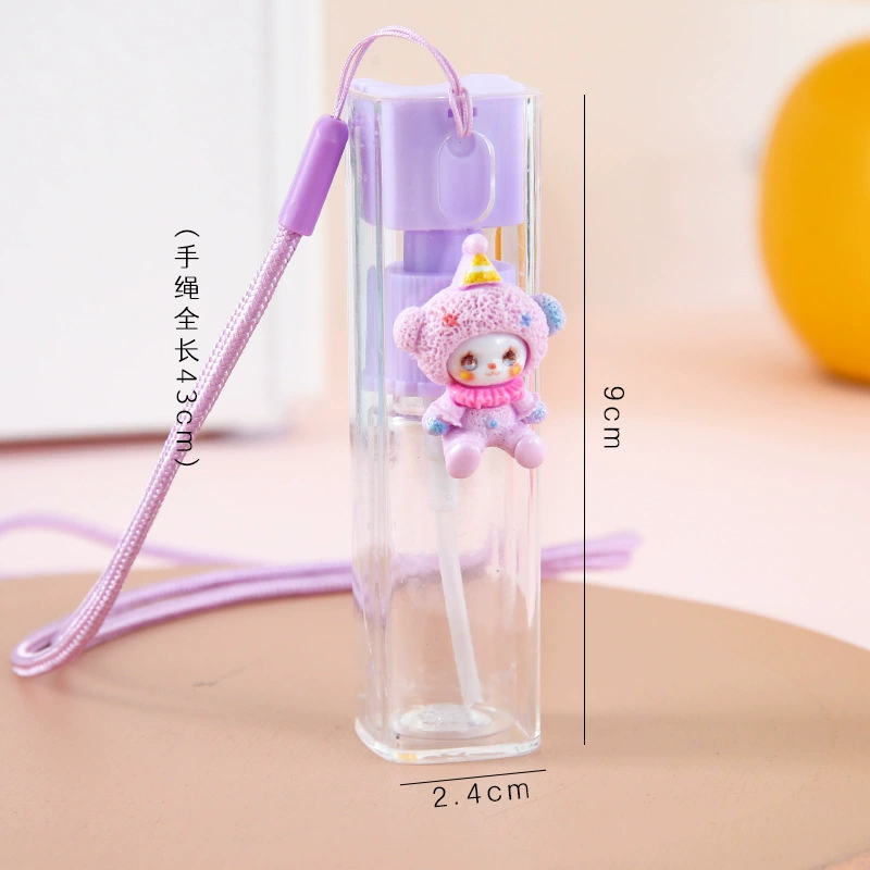 Handheld Mist Sprayer, Cute Portable Bottle with Lanyard, Cartoon Styles (Mini Lotion Atomizer)
