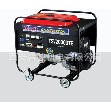 日本原装进口大洋汽油发电机TSV20000TE 16-18kva 380V车载发电机