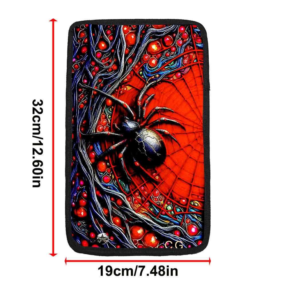 Factory direct sales, cross-border best-selling car armrest cushion with fun patterns, sponge car interior accessories, car center console