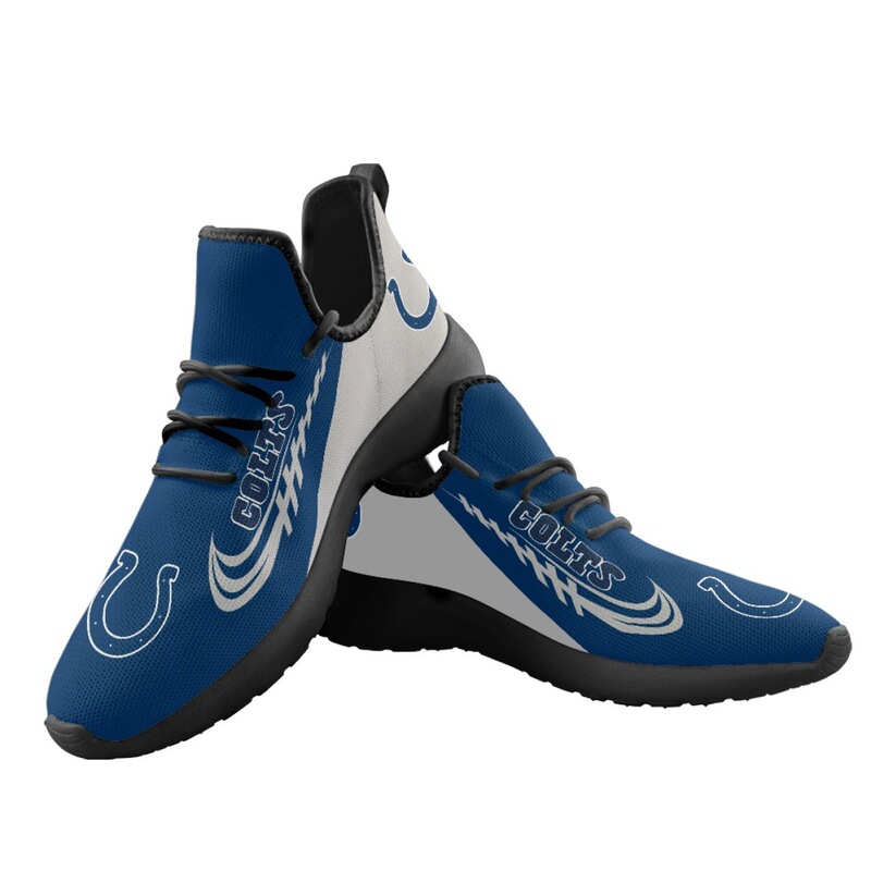 Independent Station Explosions NFL Indianapolis Pony ColtsLOGO Pattern Male Flying Weaving Running sneaker