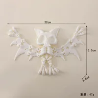 Подвижная игрушка, модель животного, 3D, подвижные суставы, Хэллоуин