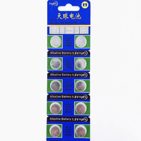 天球AG13电池 LR44电池 LR44-纽扣电池 A76电子 AG13纽扣电池