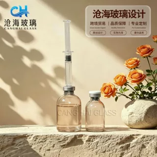 定制模具瓶10-50ml精华液瓶水光针管水光针包材精华瓶原液分装瓶