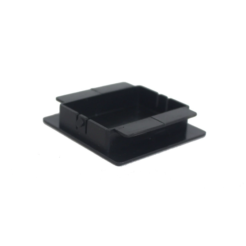 Square black equipment for gym, plastic furniture stainless steel