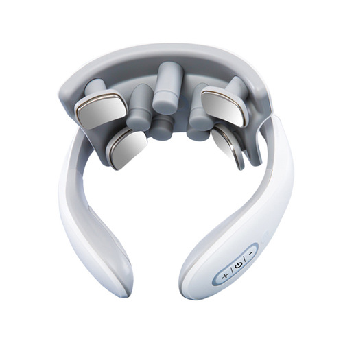 Cervical spine massager electric portable smart pulse neck protector neck shoulder and neck physiotherapy hot compress artifact powerful vertebra massager