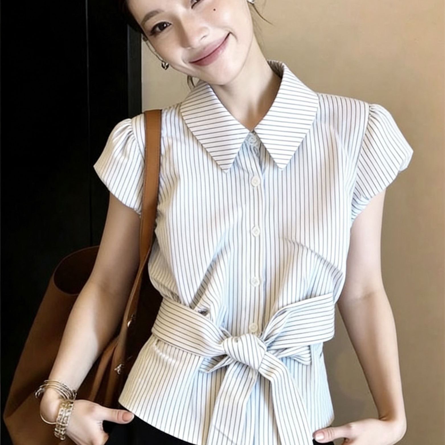 Retro thin shirt