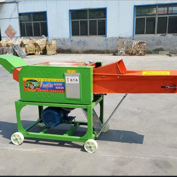 小型粉碎机 秸秆猪马牛羊养殖铡草揉丝机 卧式粉碎机家用铡草机