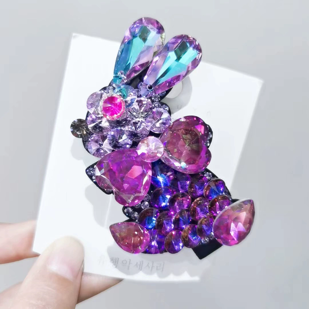 涵筱 Rabbit, аксессуар для волос, элитная заколка-невидимка для челки, новая коллекция