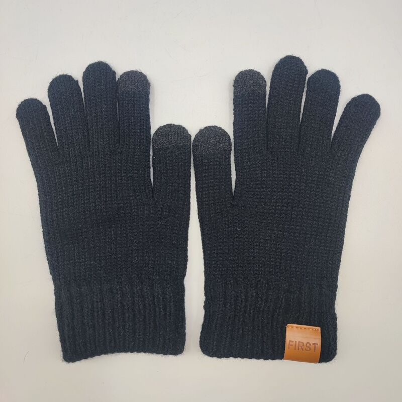 越境電子商取引工場 新品既製品 大人用 9色 男女兼用 ニット帽 スカーフ 手袋 タッチスクリーン 3点セット|undefined