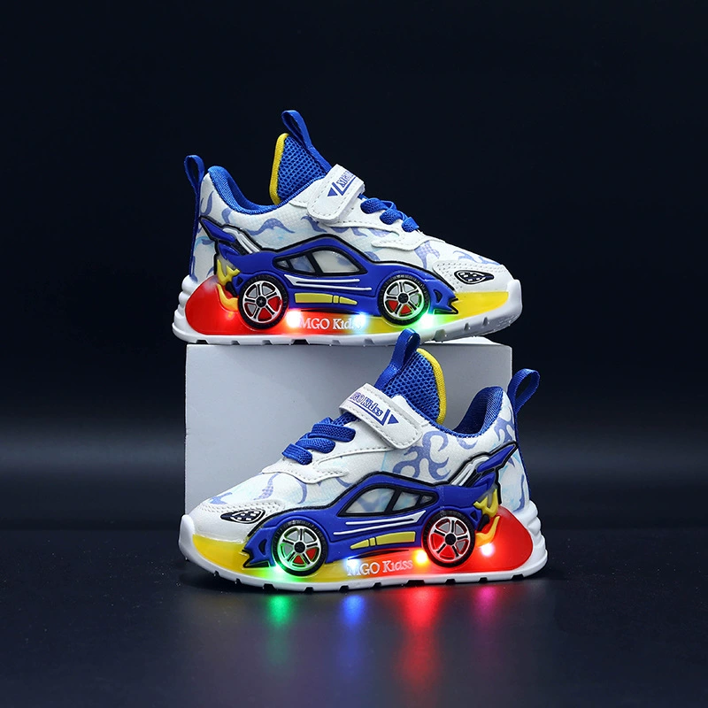 Children's sports shoes, racing car, sports casual footwear for boys for leisure, new collection, 1-6 years