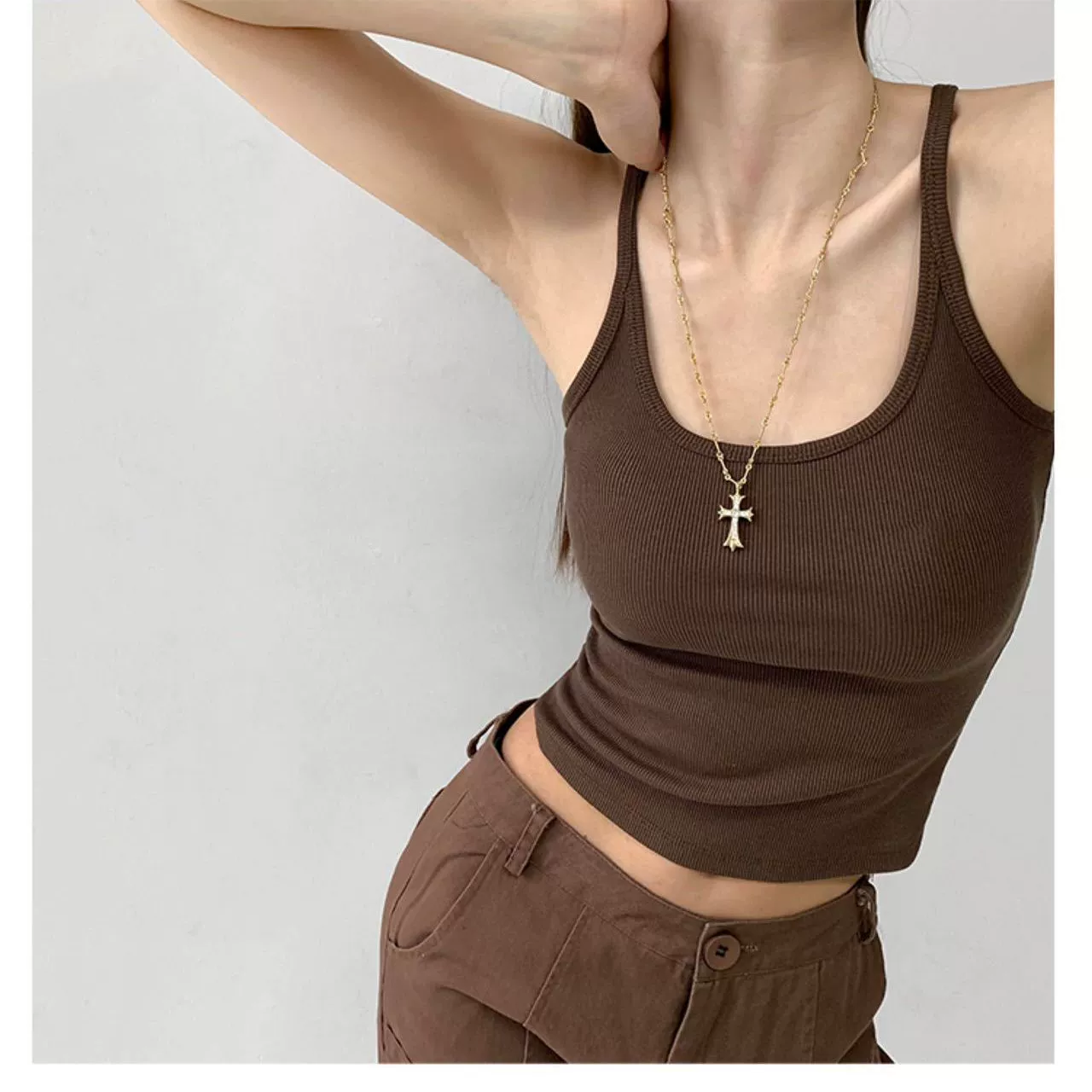 Базовая майка, белье как верхняя одежда, жилет, европейский стиль, Slim fit, без спинки