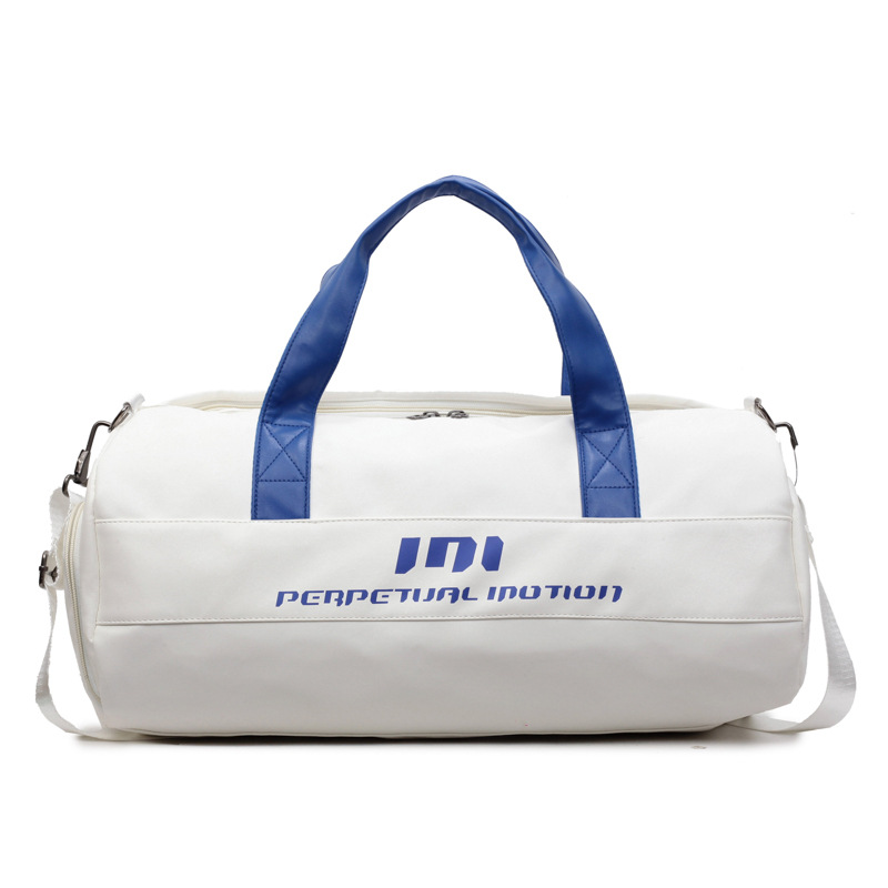 Wholesale Large Capacity Travel Bag, Gym Bag With Wet Dry Separation, Trendy Soft Leather Crossbody Carry-On Bag For Women - Thumbnail 8