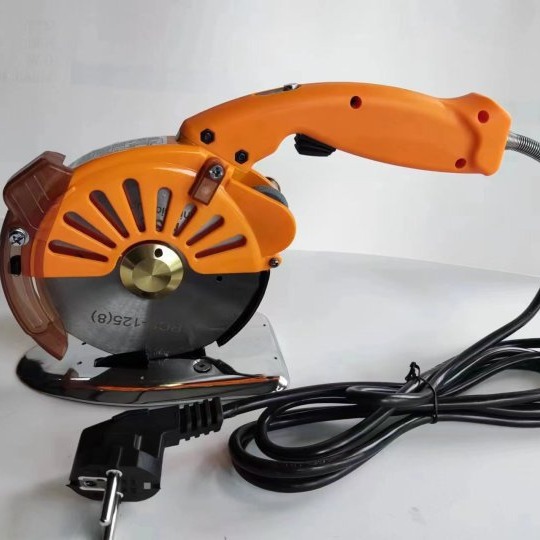Máquina de corte circular Zuoyi de 100 mm, tijeras eléctricas manuales pequeñas para cortar tela, fabricante directo de equipos de corte de ropa