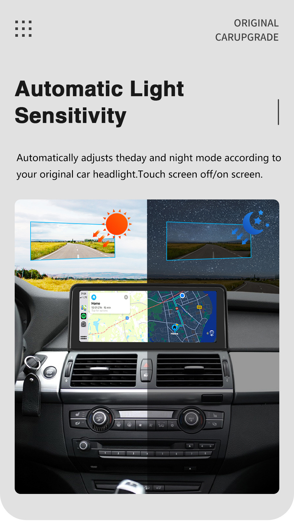 Luntuo LinuX Touch Display ScrEEn Is SuitablE for Bmw X5 X6 E70 E71 CCC SystEm Car MultimEdia
