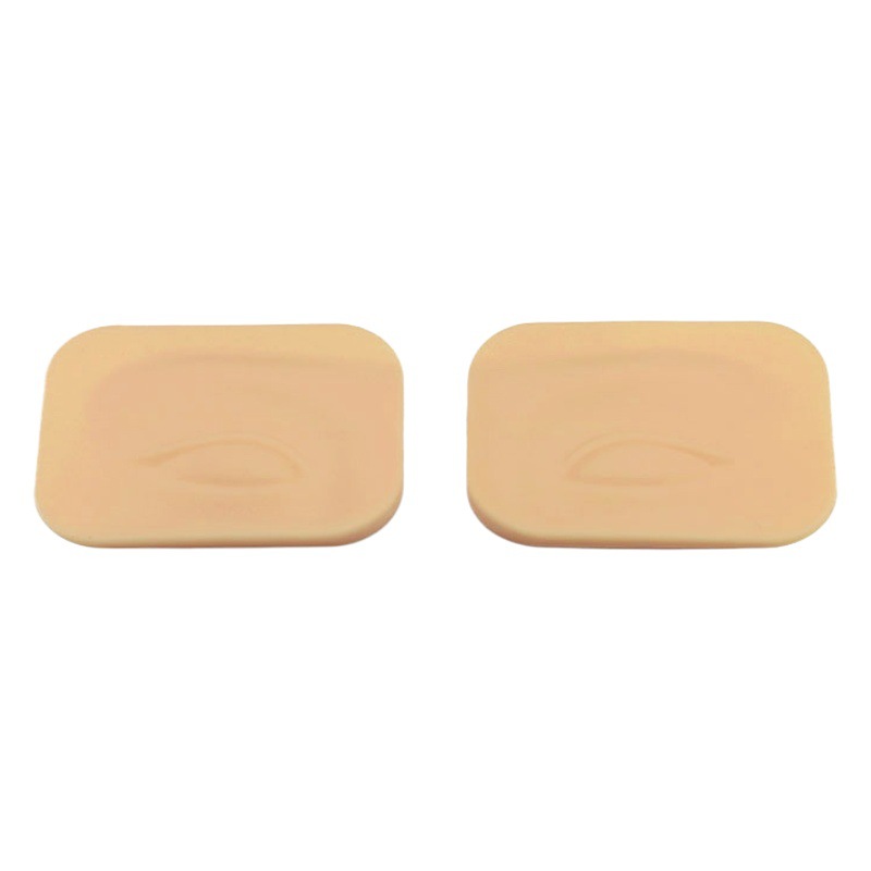 Silicone practice leather three-dimensional eyebrow module tattoo practice leather eyebrow skin half tattoo eyebrow practice hand fake leather 5D eyebrow eye block