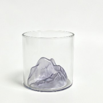 De estilo japonés de cristal de montaña Fuji montaña creativa taza de visualización de whisky taza de vidrio taza de café taza de té taza de espíritus image 13