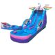 Foreign trade inflatable pool slide combination children's slide home outdoor large water park slide wholesale.