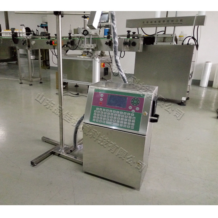 小字符智能喷码机 日期时间流水号台式印码机 多国语言自动打码机