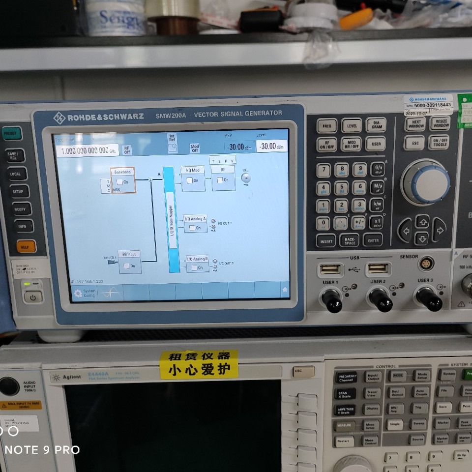 罗德R&S SMW200A -3G.6G.20G.40G.67G信号源配置任选，带宽高达2G