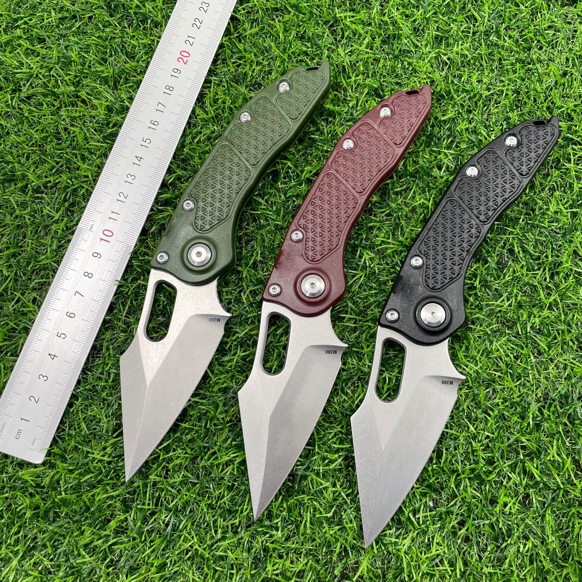 跨境169RL-11FRGTBK微技术舒迪奇尼龙柄折刀口袋小刀折叠刀现货