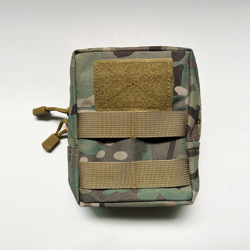 Bolsa de cintura para teléfono móvil para deportes al aire libre, bolsa de accesorios tácticos, bolsa de accesorios molle, botiquín de primeros auxilios multifuncional EDC para fanáticos militares 1000D image 13