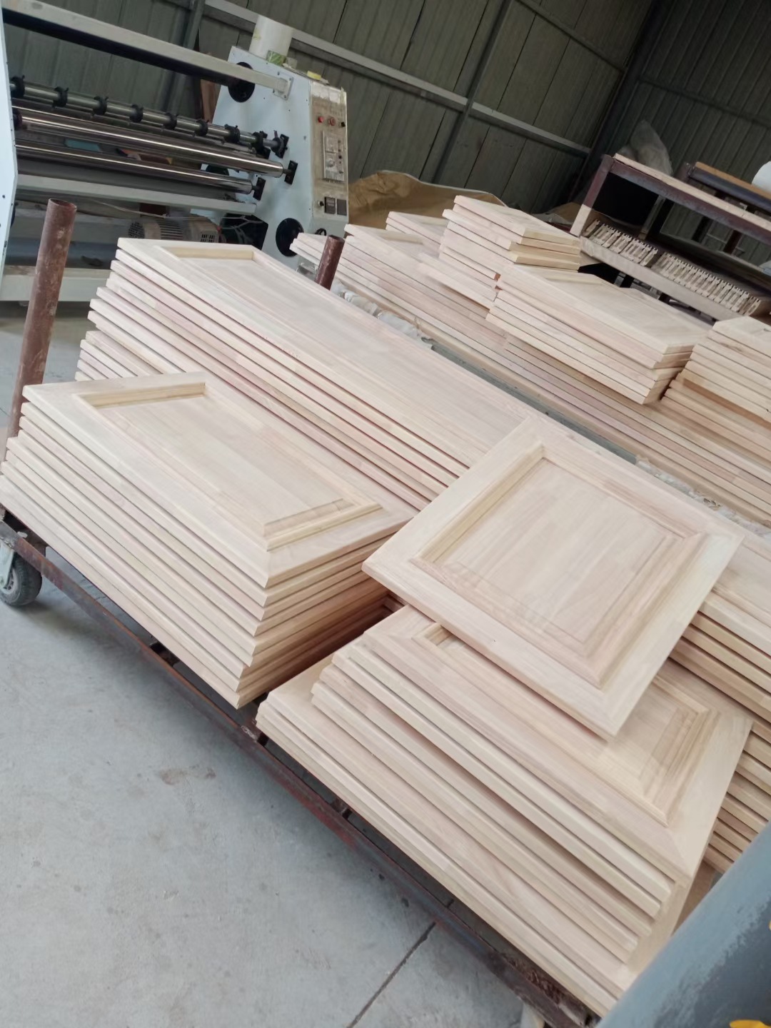 长沙柜门全屋实木门板红橡木撄桃木门板衣柜门柜子