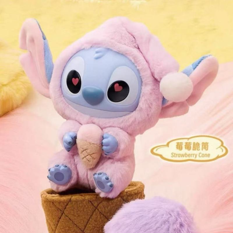 新品上新史迪奇再困也要吃一口盲盒搪胶毛绒公仔摆件抓娃娃公仔|undefined