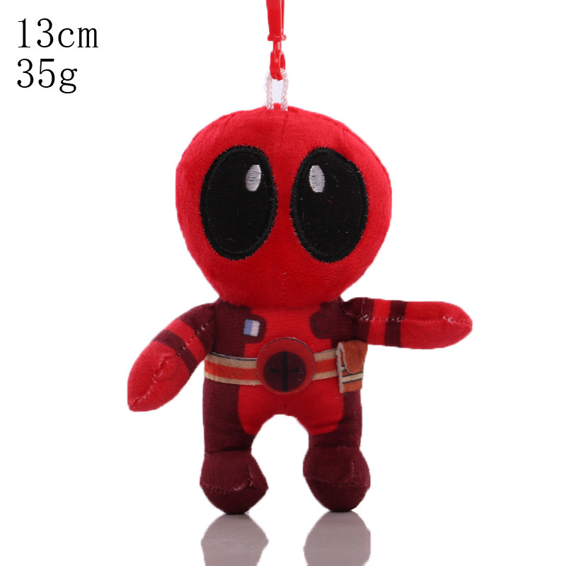 Deadpool em pé de 5 polegadas (modelo com espada nas costas) / Como mostrado na imagem