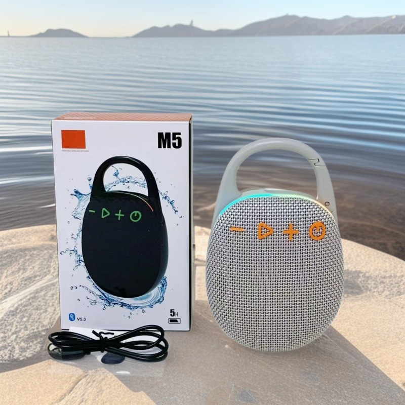 M5 Cross-Border Outdoor Sports Bluetooth Speaker Card Portable Mini Audio Subwoofer Wireless Bluetooth 5.3