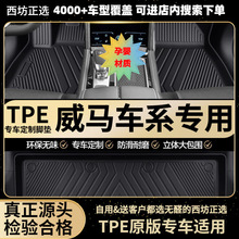 适用威马EX518-25威马EX5-Z汽车tpe全包围专用TPE脚垫批发