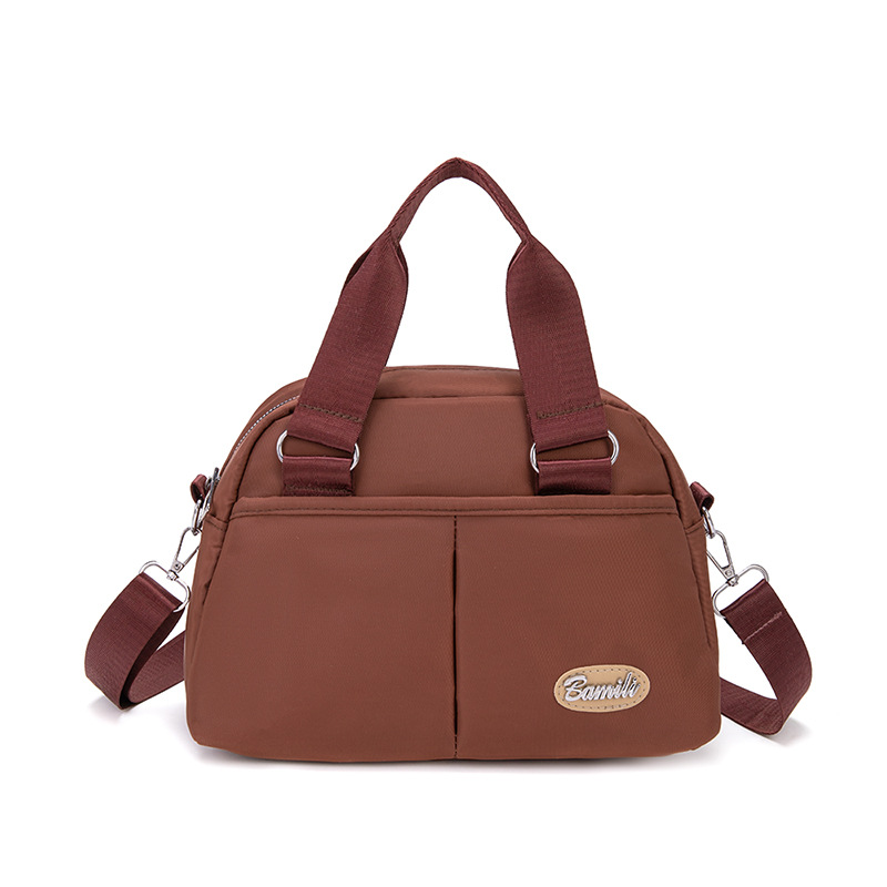 Trend transfronterizo 2025 nuevo bolso de mujer de gran capacidad bolso de nailon ligero bolso de mensajero de hombro salvaje de estilo occidental