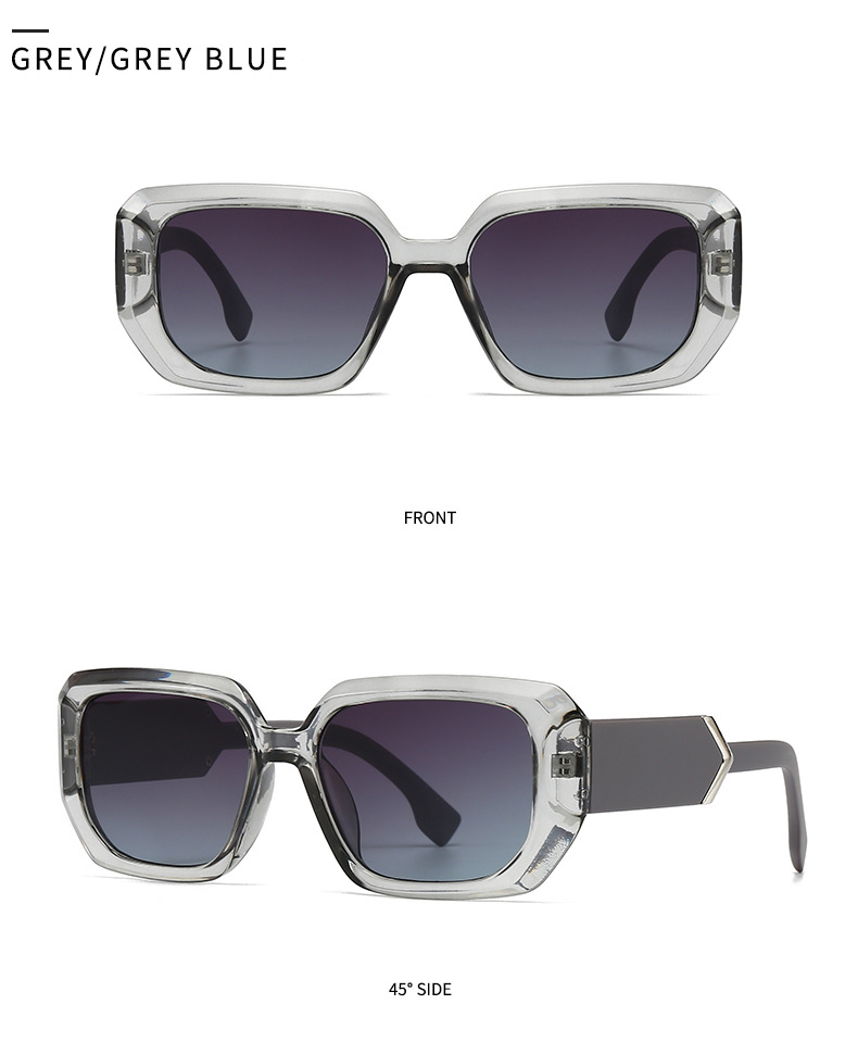 Square Sunglasses For Men And Women Modern Retro Decorative Frame_voghion.com