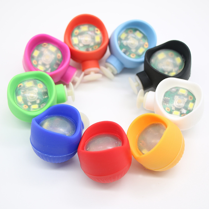 LED lighting shoe flower accessories cute hole shoes wholesale with light luminous three-dimensional detachable diy