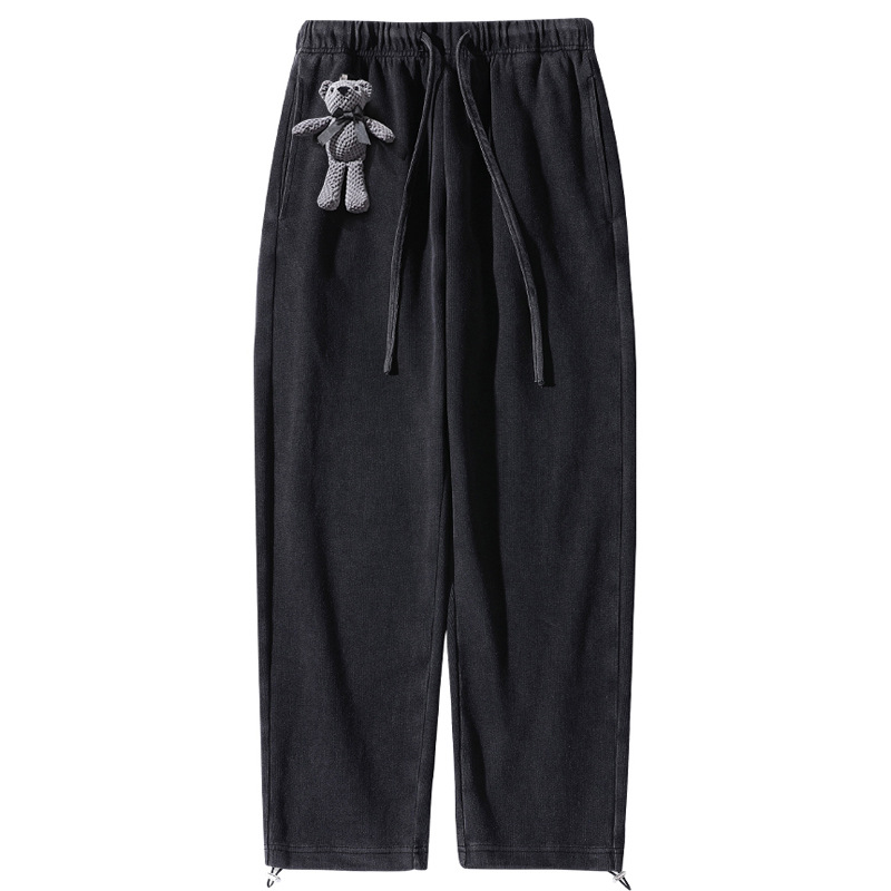 Abbigliamento maschile Abbigliamento maschile Pantaloni casual alla moda da uomo di marca Pantaloni autunnali nuovi da uomo Pantaloni larghi casual in maglia da uomo_voghion.com