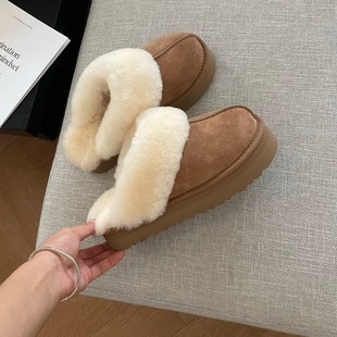 ����ɣ��ɣ��ѩ��ѥͬ����3cm��ëŮ���^����Ь�⴩��ЬŮЬ��
