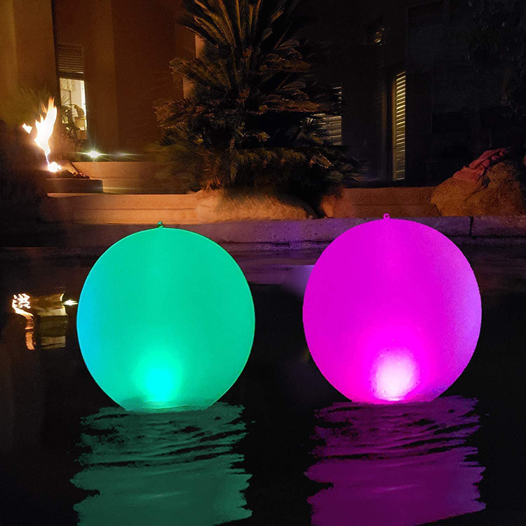 inflatable beach glowing ball