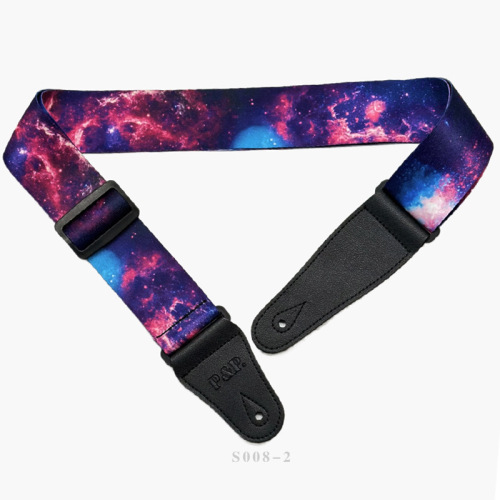 Printed Guitar Straps Factory PP Guitar Straps Folk Electric Guitar Straps Musical Instrument Accessories Straps Wholesale
