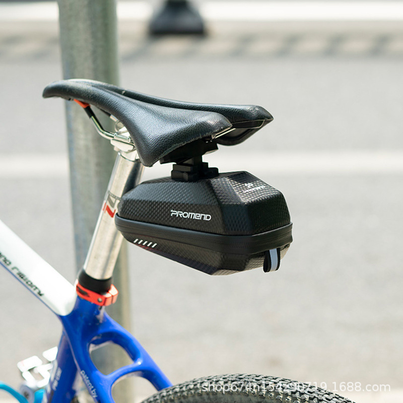 PROMEND bolsa de bicicleta de montaña EVA bolsa de sillín de cáscara dura impermeable bolsa de cola de bicicleta accesorios transfronterizos