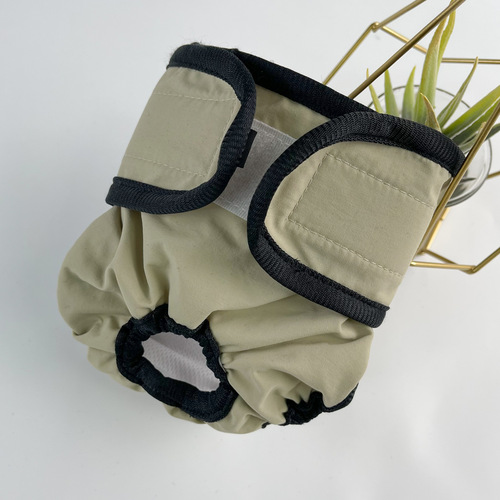 Mother dog physiological pants, water washable pet diaper, absorbent and adjustable, suitable for small and large dogs, reusable physiological pants
