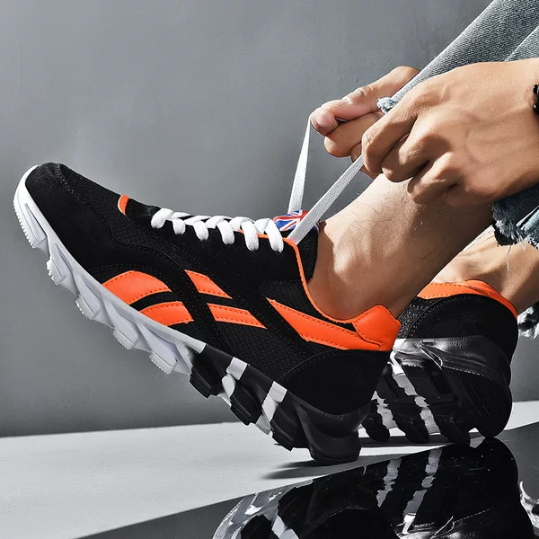 2025 Cross-Border Popular Blade Men's Shoes Trendy Shoes Extra Large Size Spring Autumn Winter Casual Men's Shoes Couple Sports Mesh Shoes 48