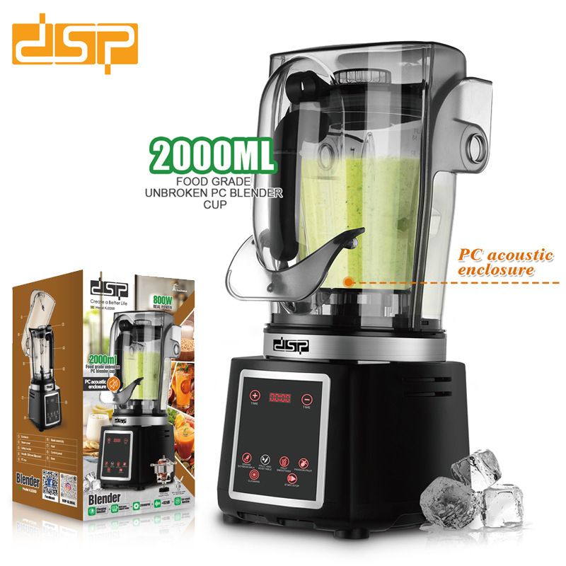 Licuadora Multifuncional Doméstica, Silenciosa y Programable para Cocina