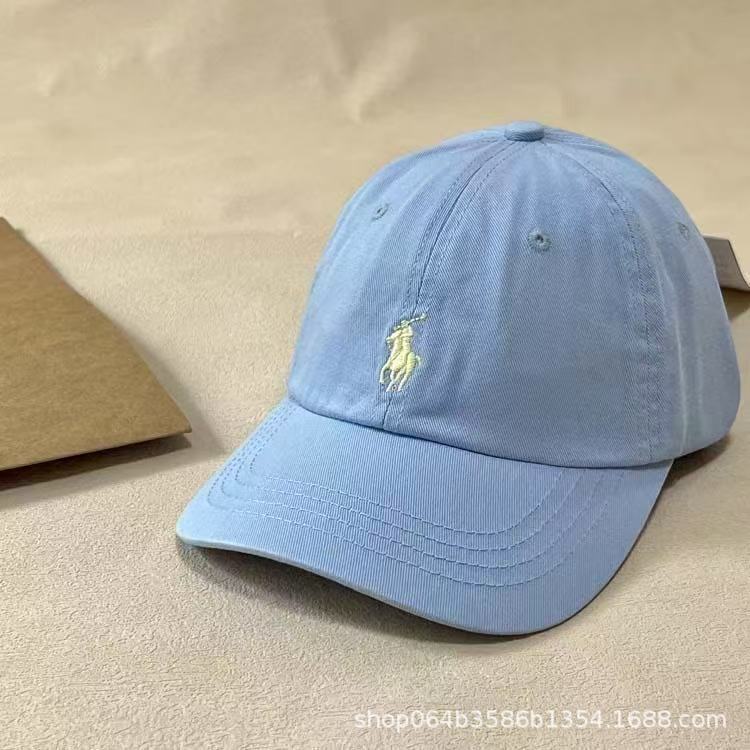 拉夫劳伦帽子扫码polo刺绣款夏季防晒软顶鸭舌帽遮阳男女棒球帽|undefined
