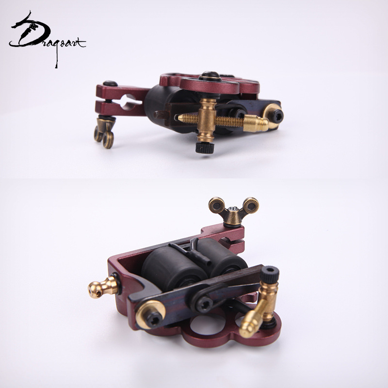 Equipo de tatuaje de Arte de dragón máquina de tatuaje máquina de bobina máquina de tatuaje línea de corte máquina de niebla