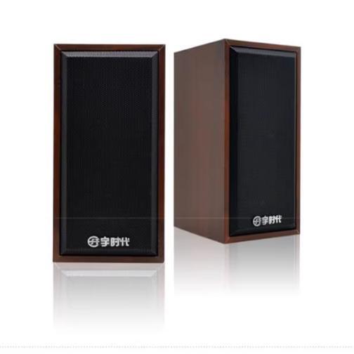 宇時代v 07鉄網木質音響卸売り2.0ノートパソコンスピーカーUSBマルチメディアスピーカー|undefined