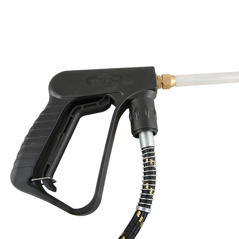Cross -border spot wholesale car washing water gun steam machine beauty shop beauty shop resistance high temperature resistance high -pressure water pipe 2 points car cleaning