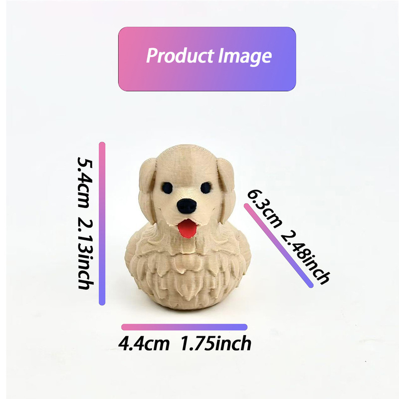 Amazonの売れ筋3Dプリント犬とアヒルシリーズクロスボーダーホットスタイル犬とアヒルシリーズハロウィンオーナメント|undefined