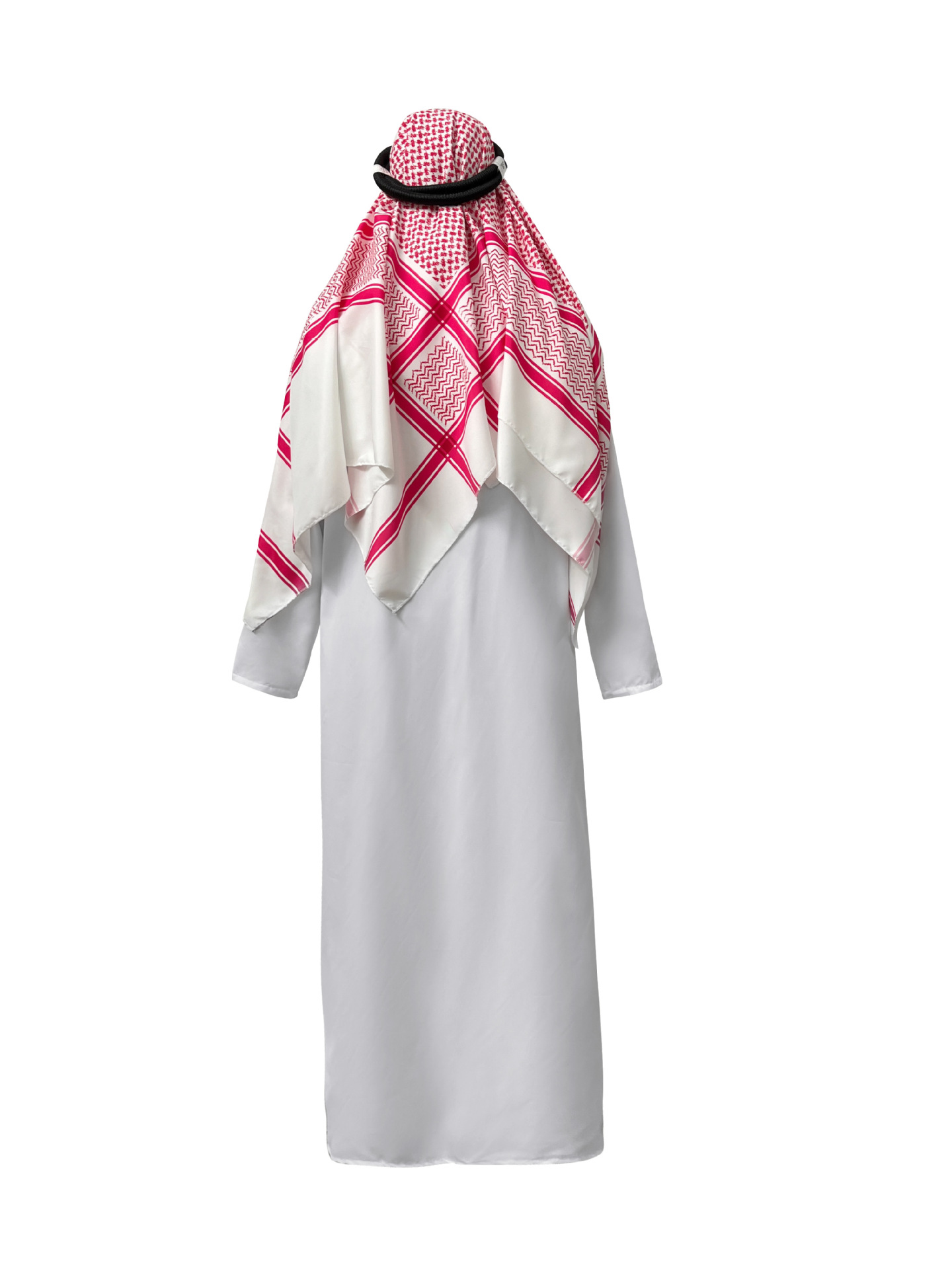 Arab Men's Thobe Saudi Dubai Muslim Robe For Middle Eastern Men_voghion.com