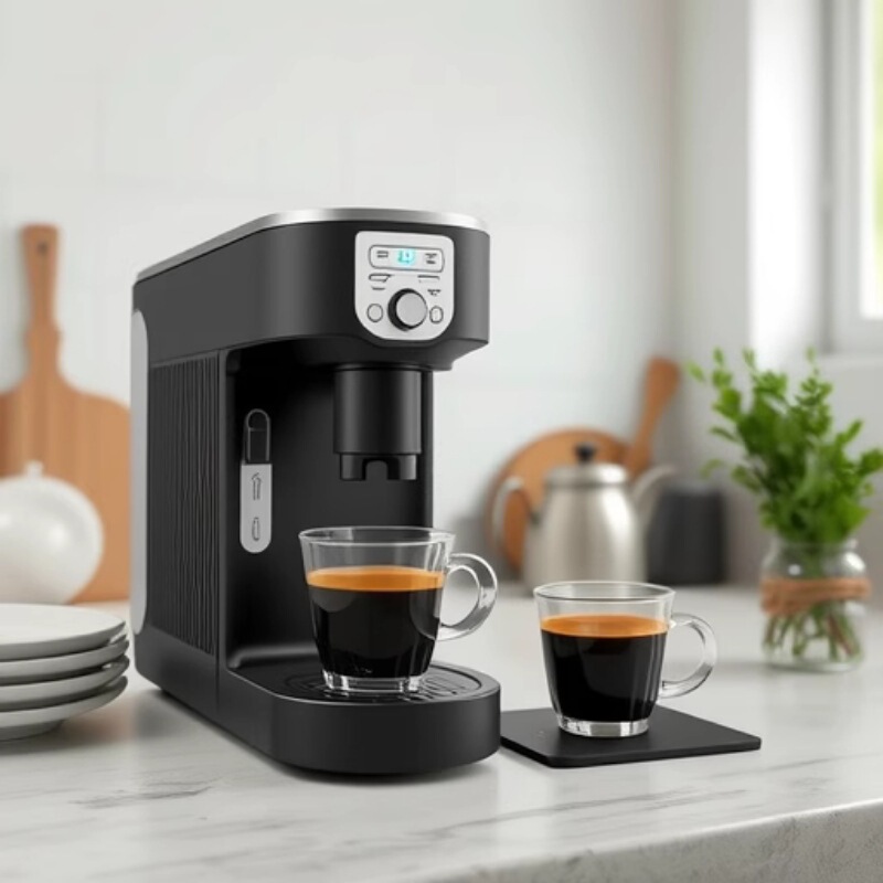 Cross-Border Export Portable Coffee Machine Household Small Fully Automatic Hot and Cold Double Extraction Espresso Machine Cross-Border Export Portable Coffee Machine Household Small Fully Automatic Hot and Cold Double Extraction Espresso Machine