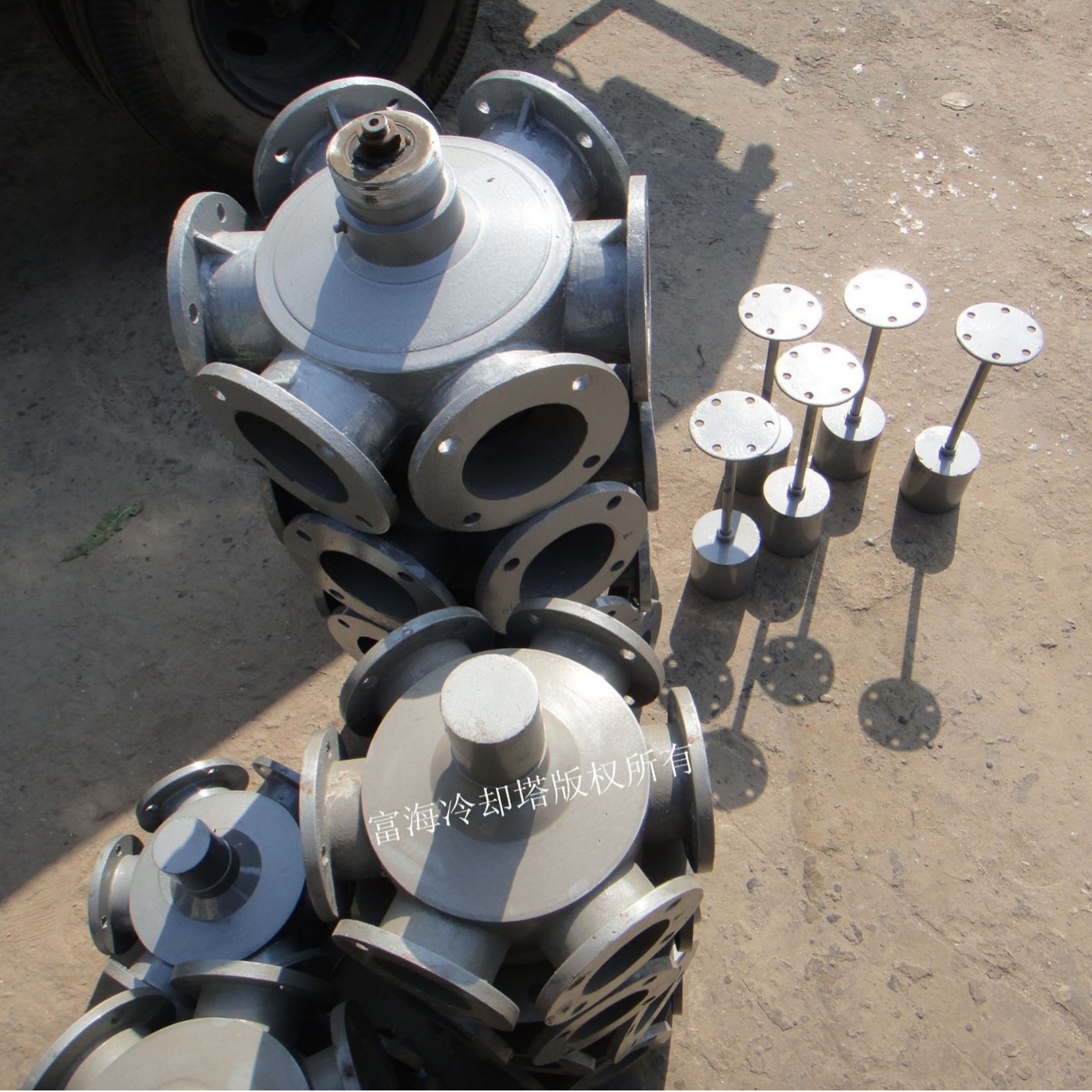 供应冷却塔布水器 冷却塔布水器 LTB-18#铝合金转头 散水均匀