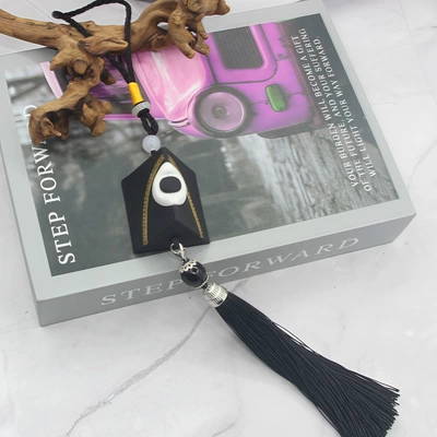 Car hanging bottle-shaped pendants, rearview mirror pendants - blackstone
